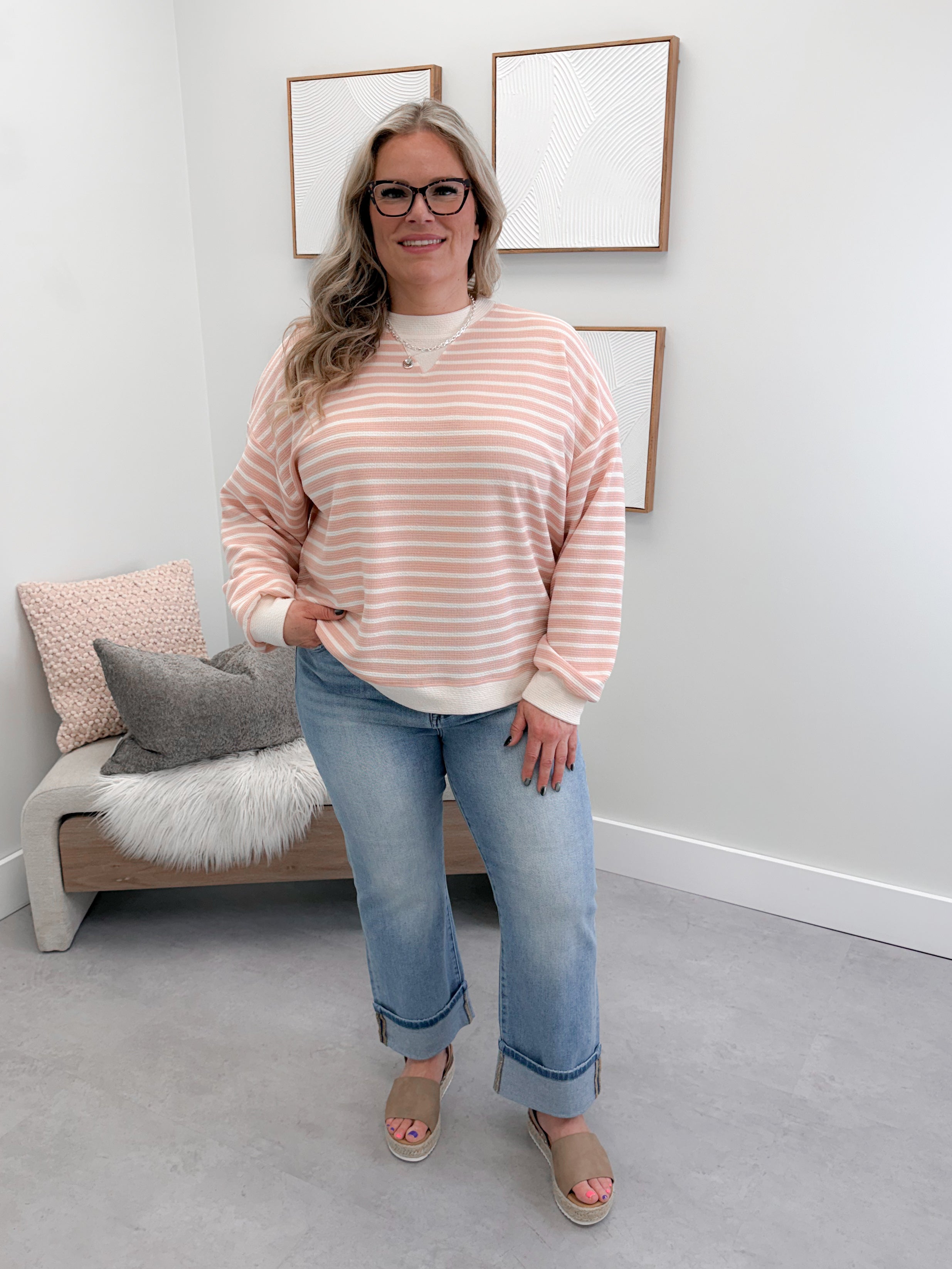 Newport Long Sleeve in Rose