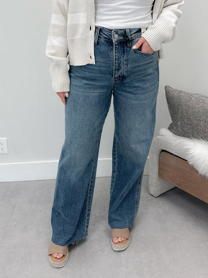 Miller Rigid Front Baggy Jeans by Judy Blue