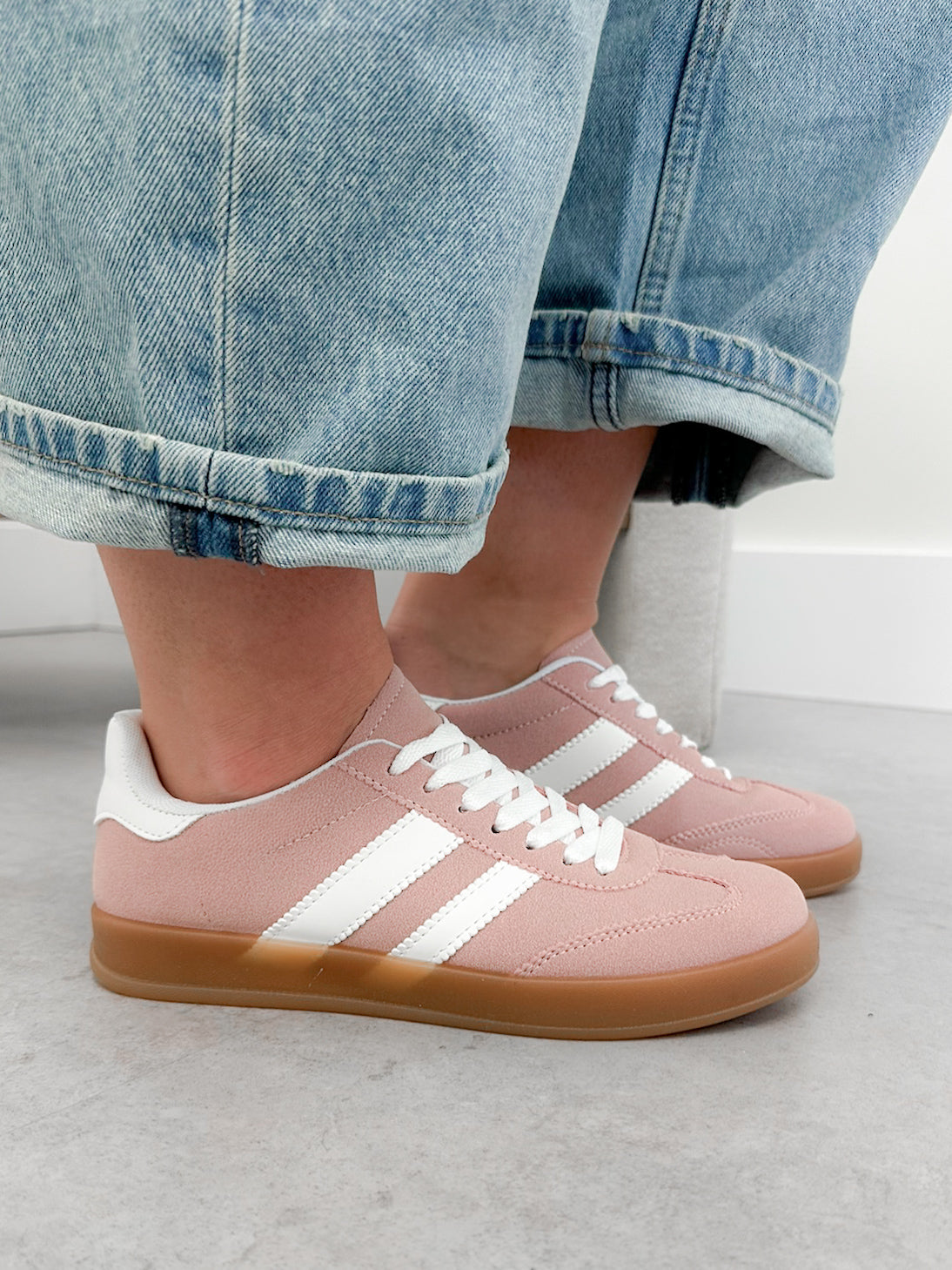 Deer Sneaker in Pink