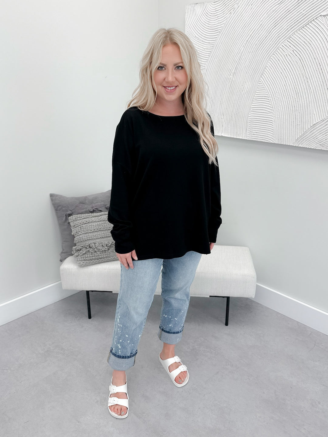 Marianne Long Sleeve in Black