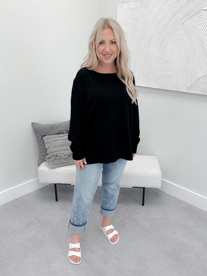 Marianne Long Sleeve in Black