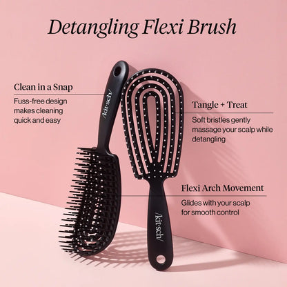 Detangling Flexi Brush by Kitsch