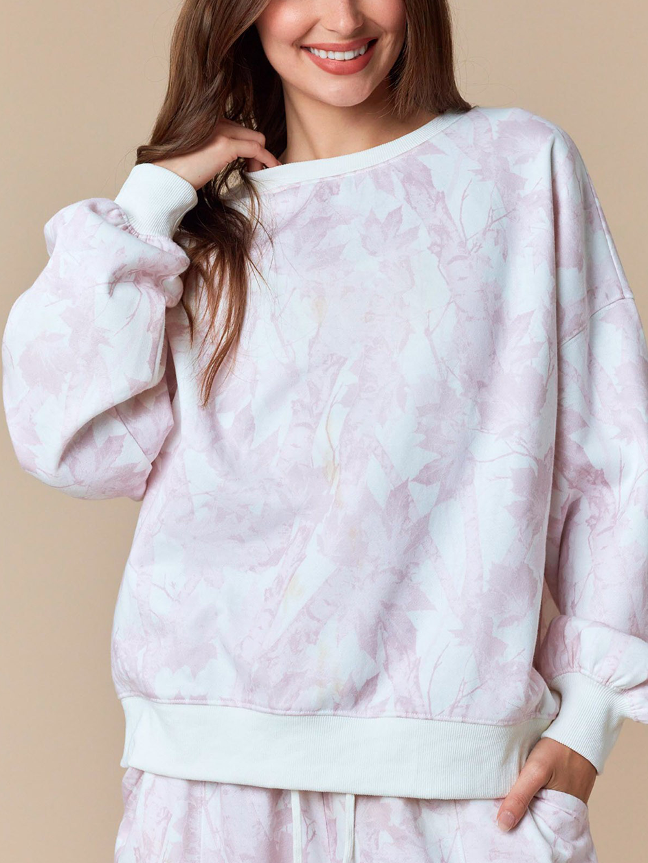 Marie Pullover in Washed Pink