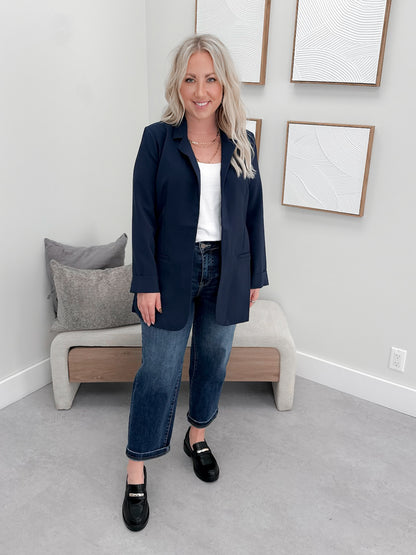 Leigh Blazer in Navy