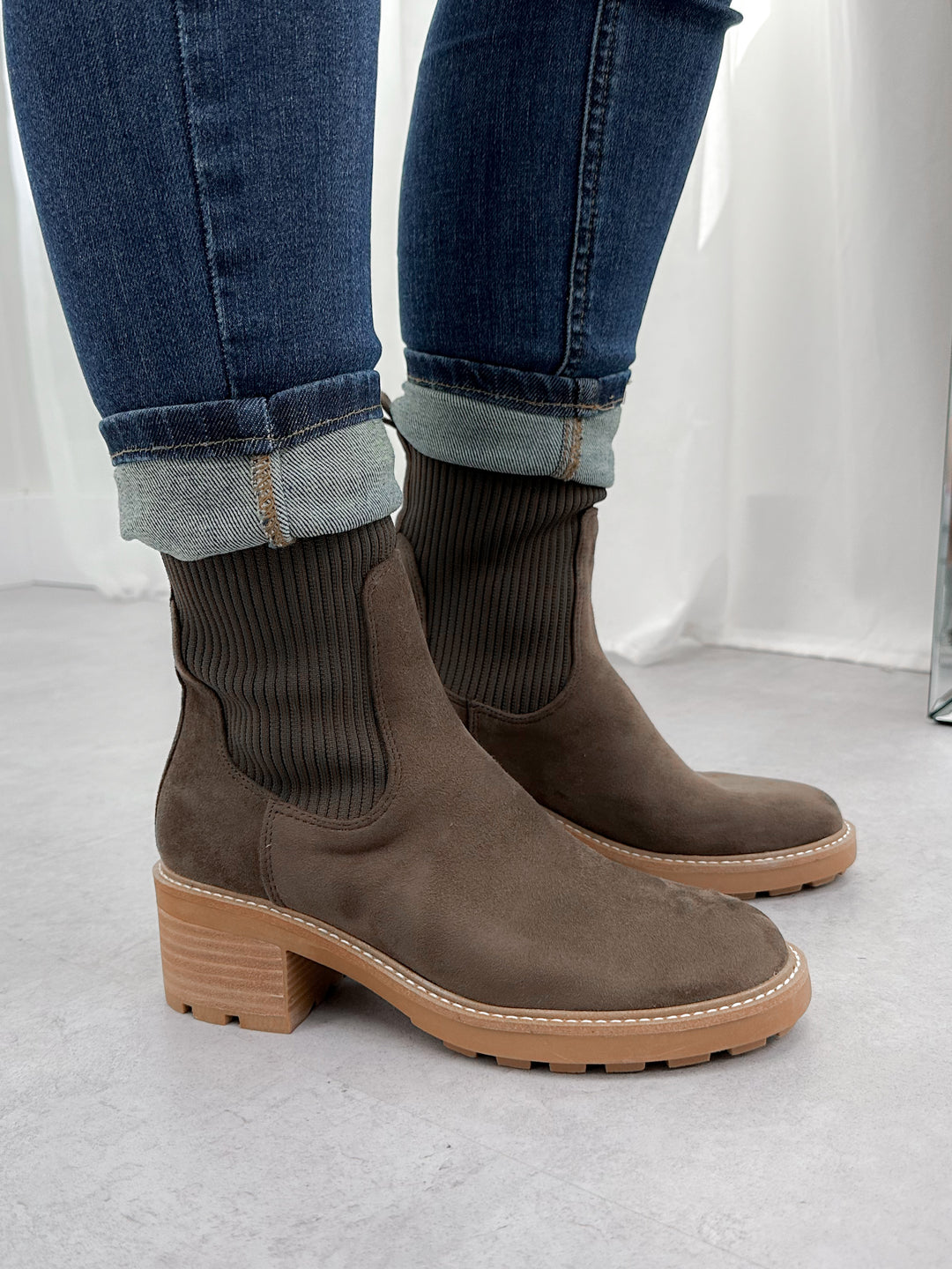 Goodness Gracious Boot in Khaki by Corkys