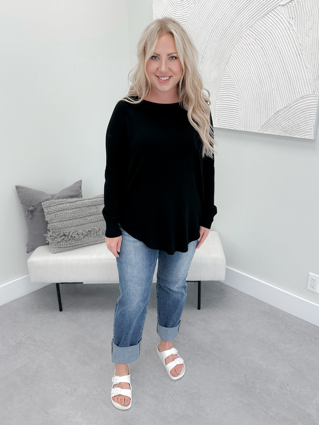 Winslett Sweater in Black