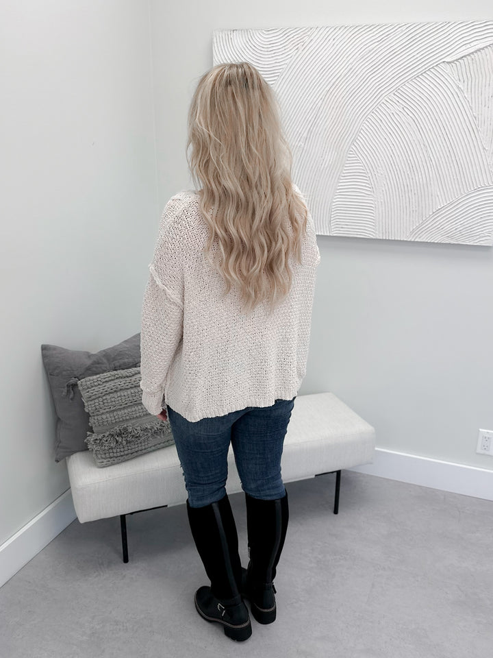 Jace Sweater In Ivory