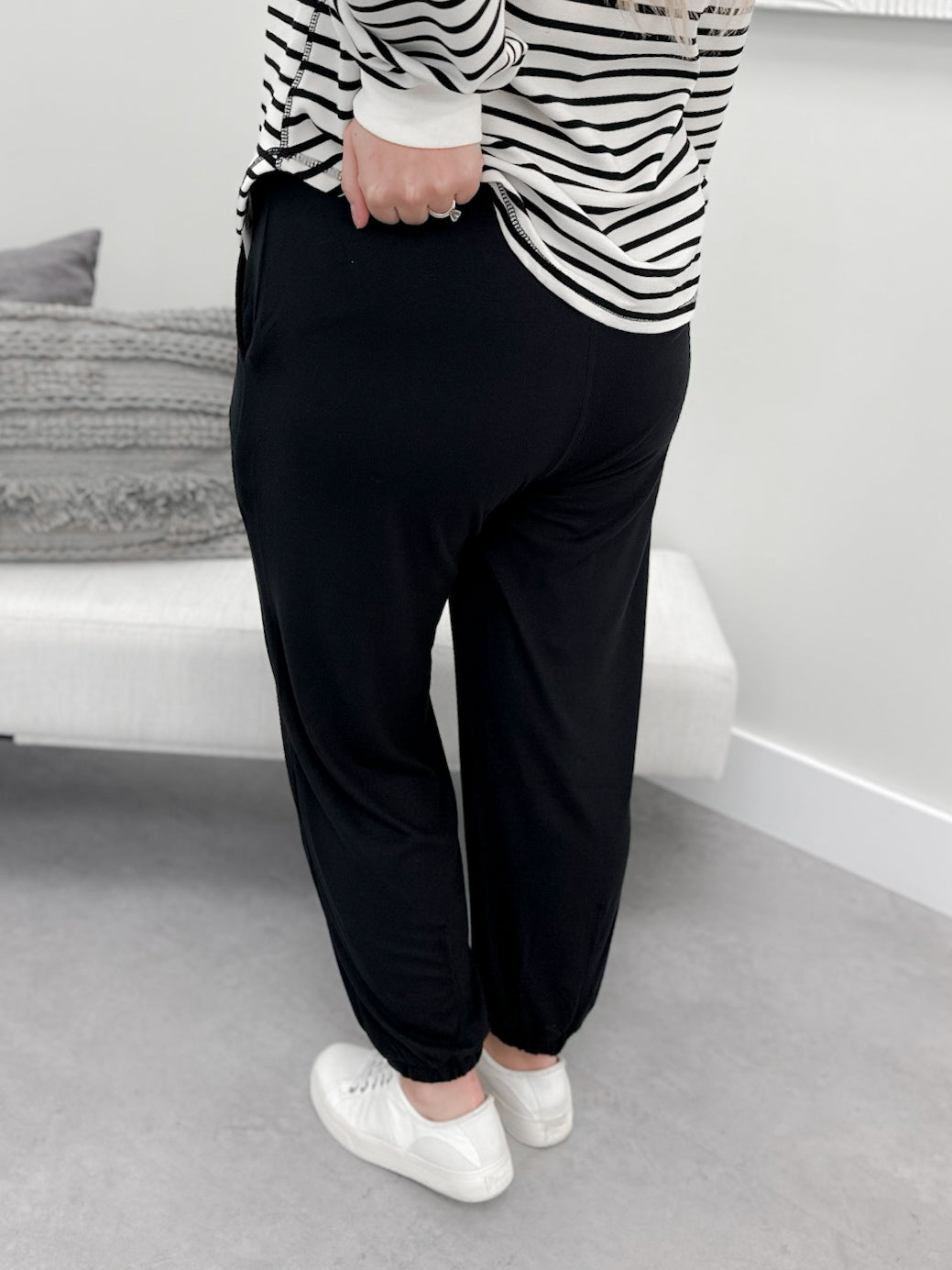Banks Joggers in Black