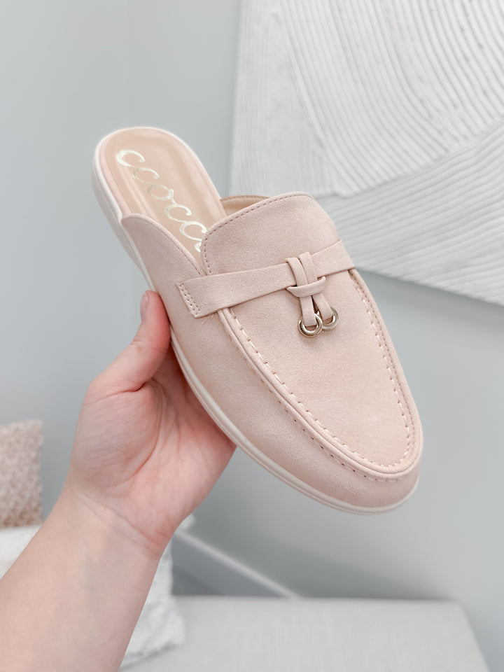 Irene Mule in Blush