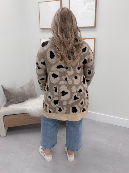 Ida Cardigan in Khaki