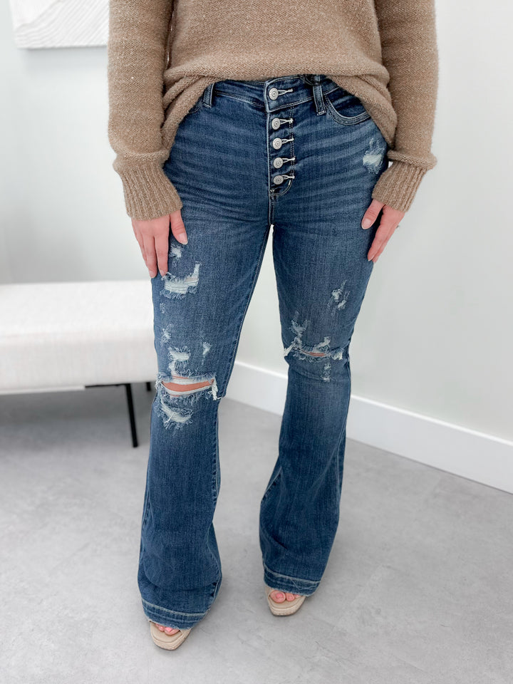 Kadence Flare Jeans by Judy Blue