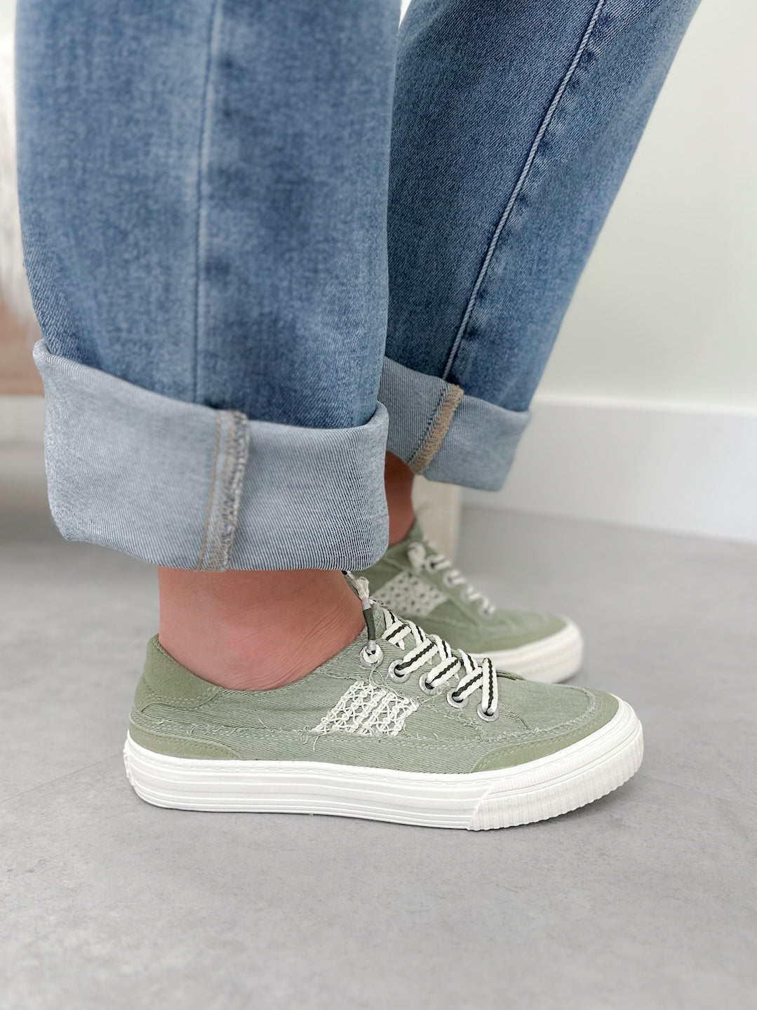 Alex Sneaker in Pistachio by Blowfish