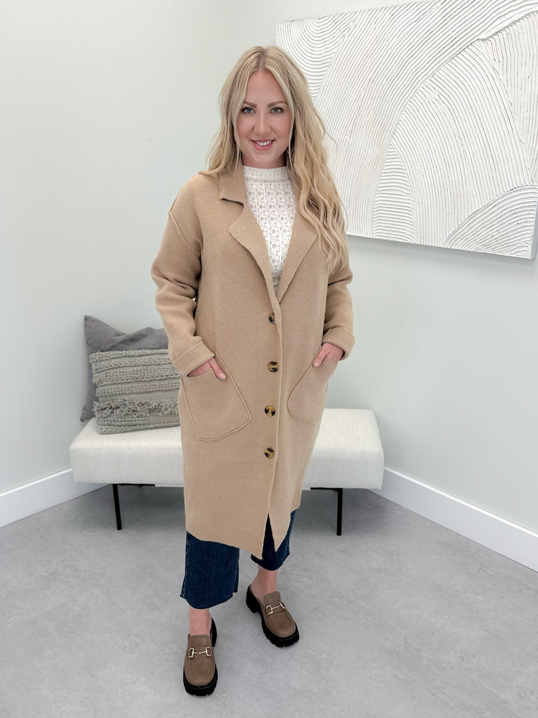Mack Coatigan in Camel