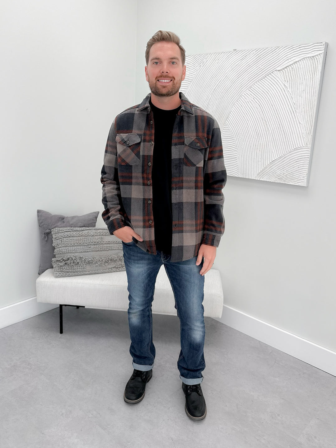 Woods Mens Teddy Lined Jacket