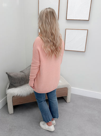 Otto Sweater in Peach