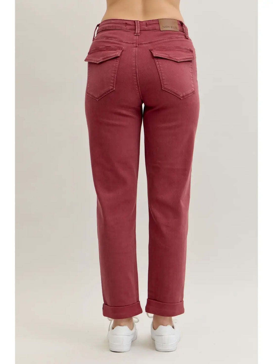 Irie Jeans in Burgundy by Judy Blue