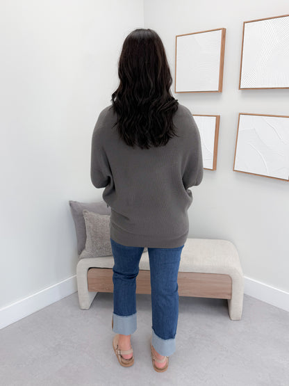1129 Sweater in Iron by Twenty Nine The Label