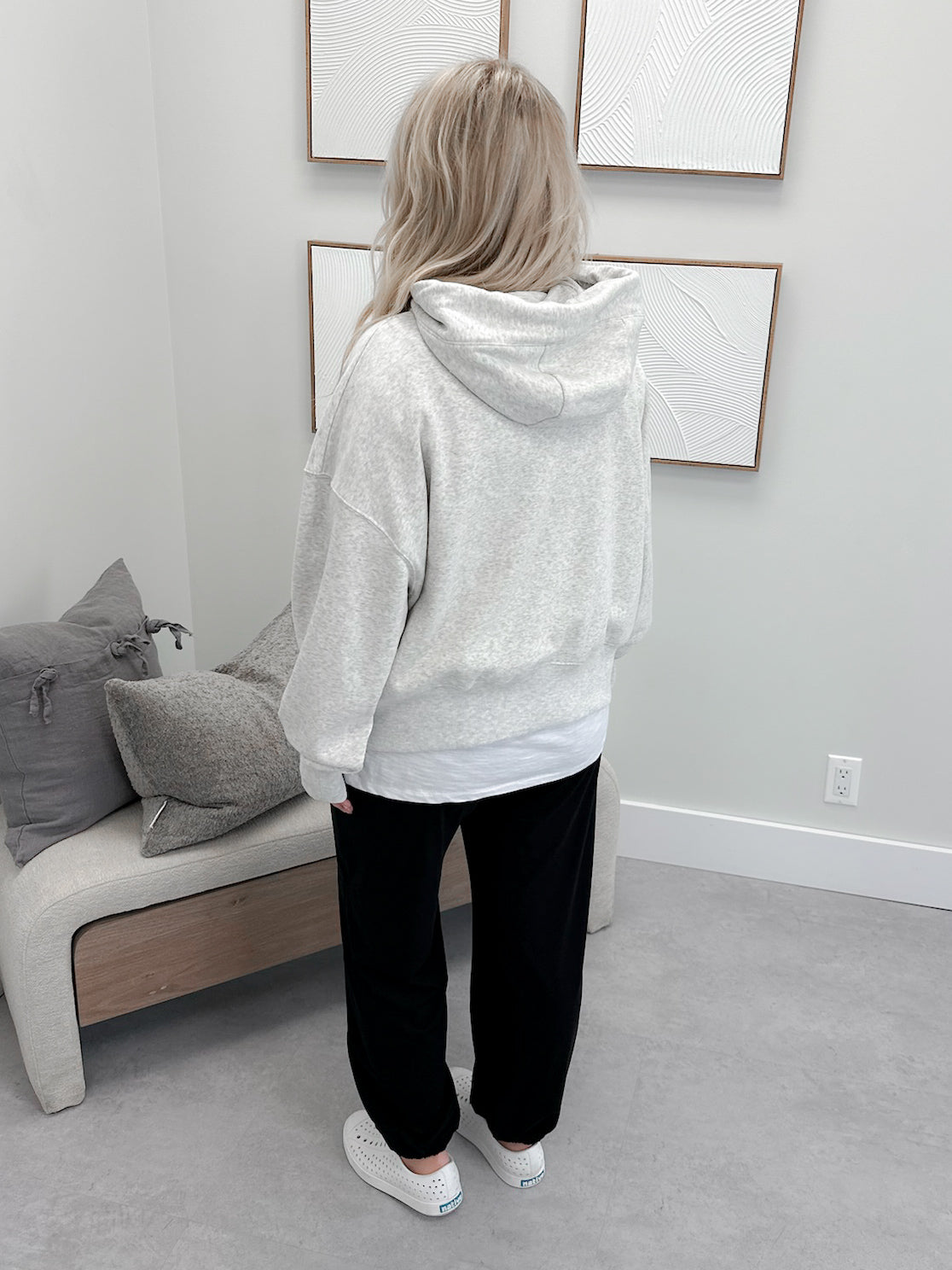 Unwritten Hoodie in Grey