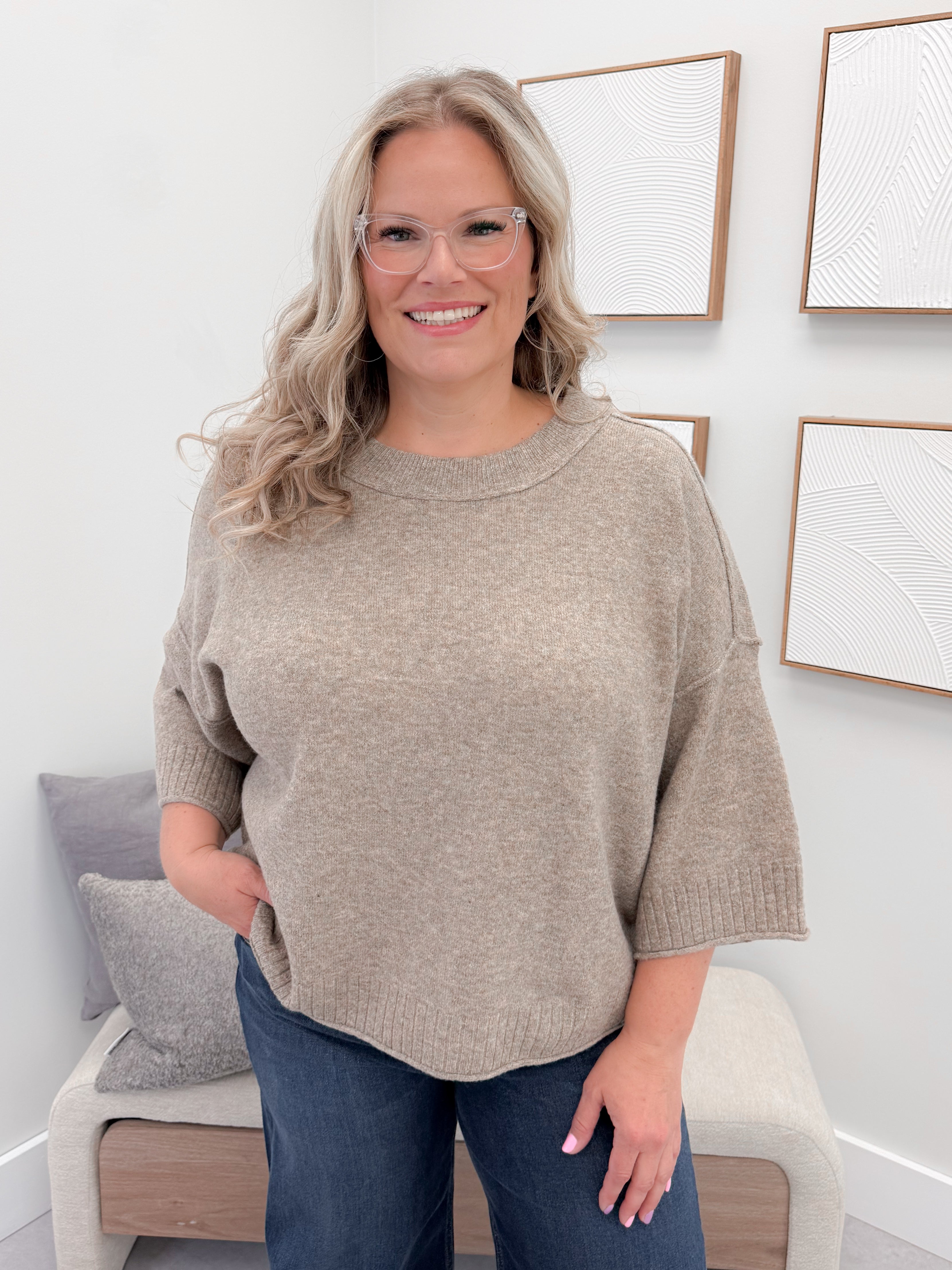 Janna Sweater in Mocha