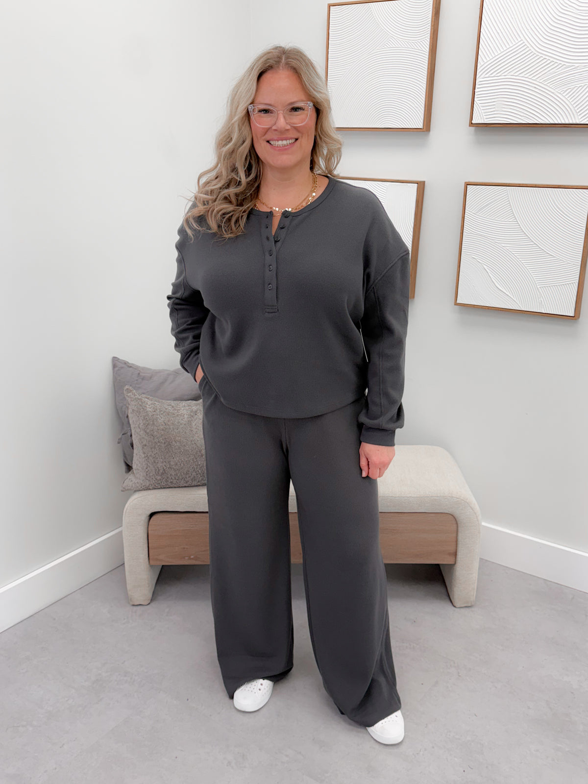 Bailee Long Sleeve in Coal