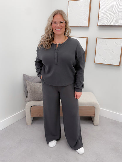 Bailee Long Sleeve in Coal