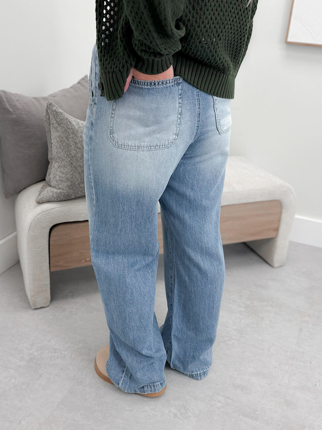 Nova Featherweight Baggy  Jeans by Judy Blue