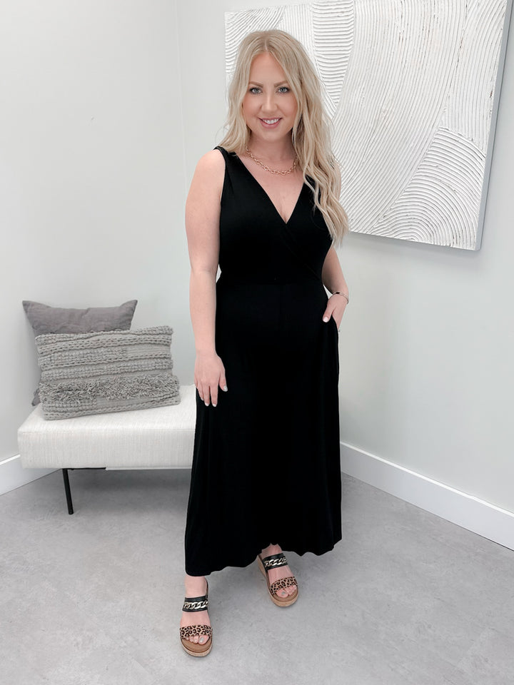 Dane Romper In Black