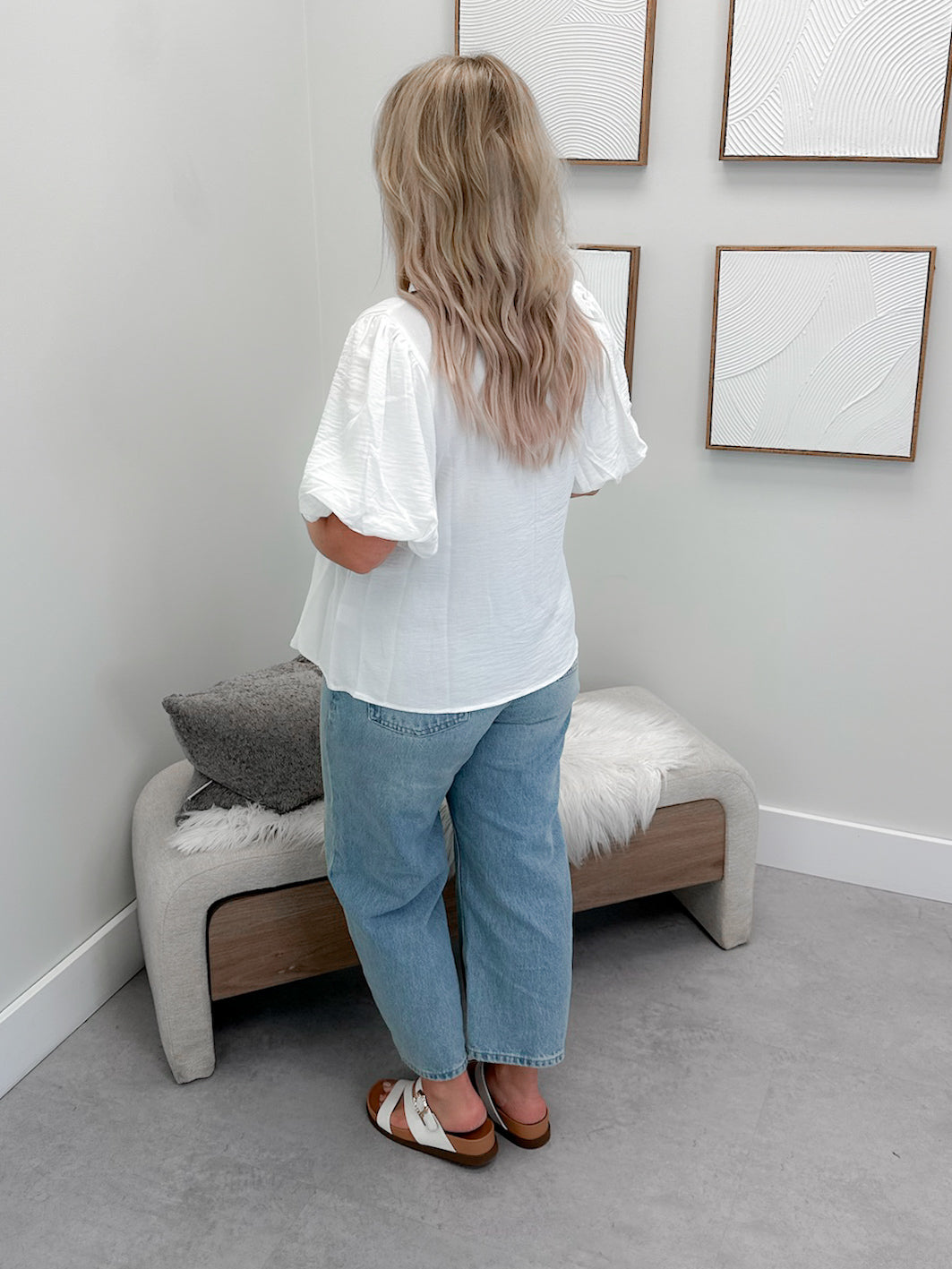 Lilianna Blouse in White
