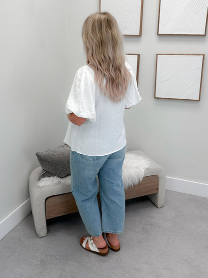 Lilianna Blouse in White