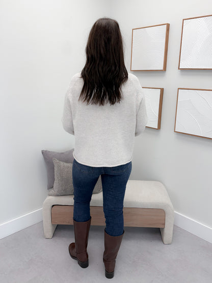 Cove Sweater in Oat