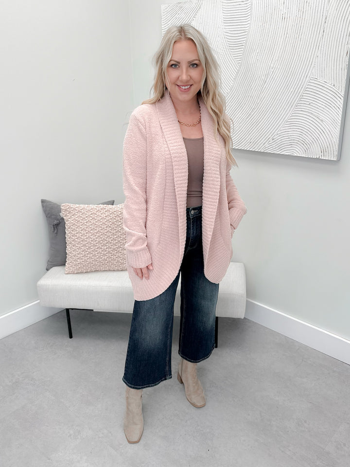 Cake Cardigan in Mauve