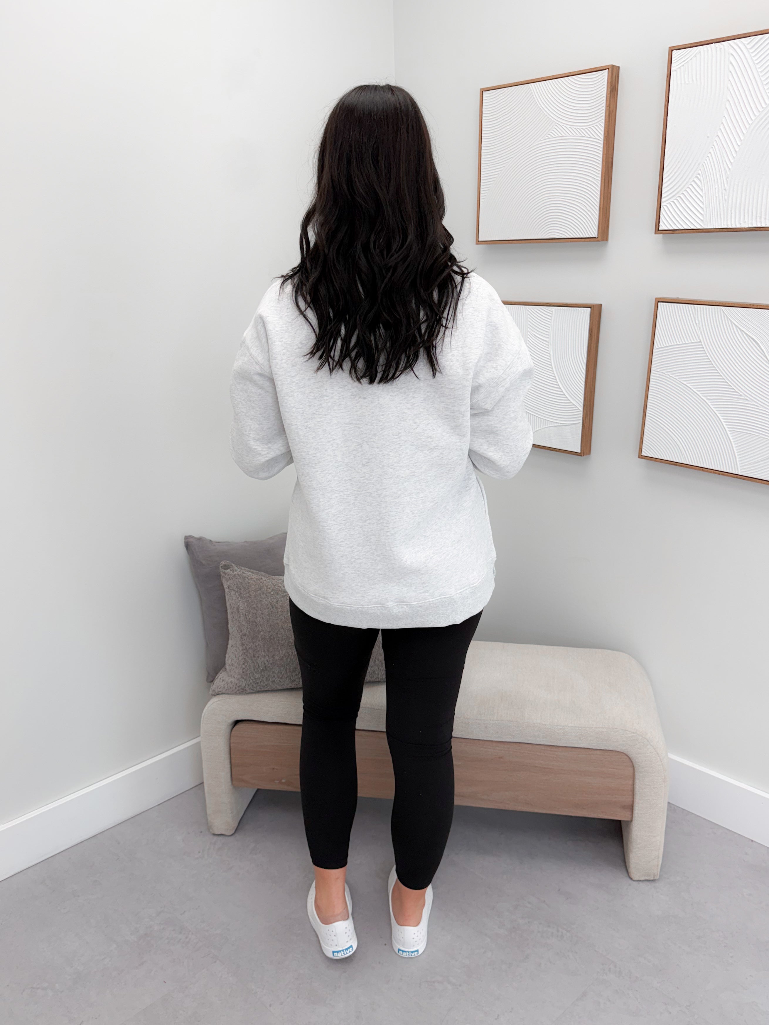 Natana Pullover in Grey