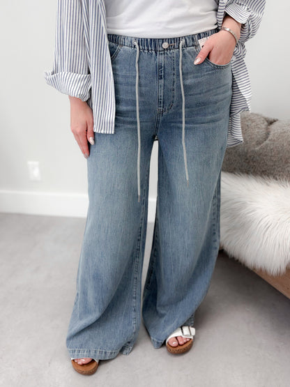Ophelia Palazzo Fit Jeans by Judy Blue