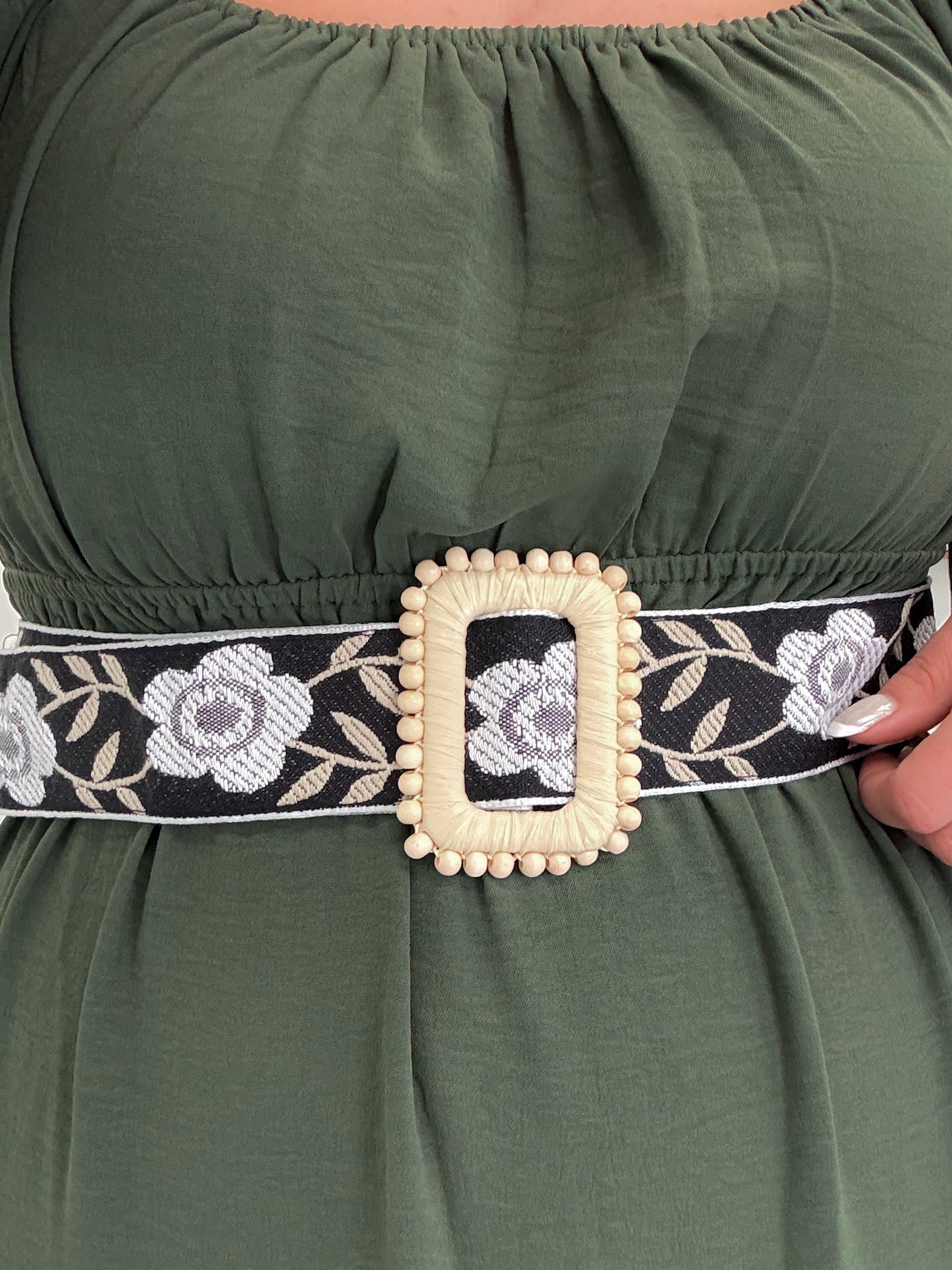 Leo Belt in Black