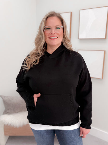 Della Hoodie in Black