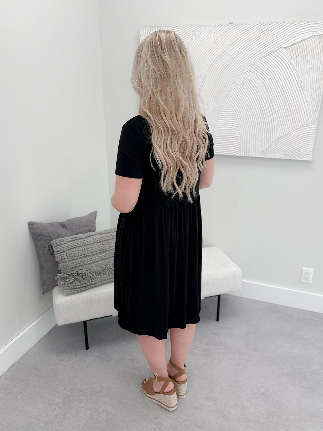 Daydreamer Dress in Black
