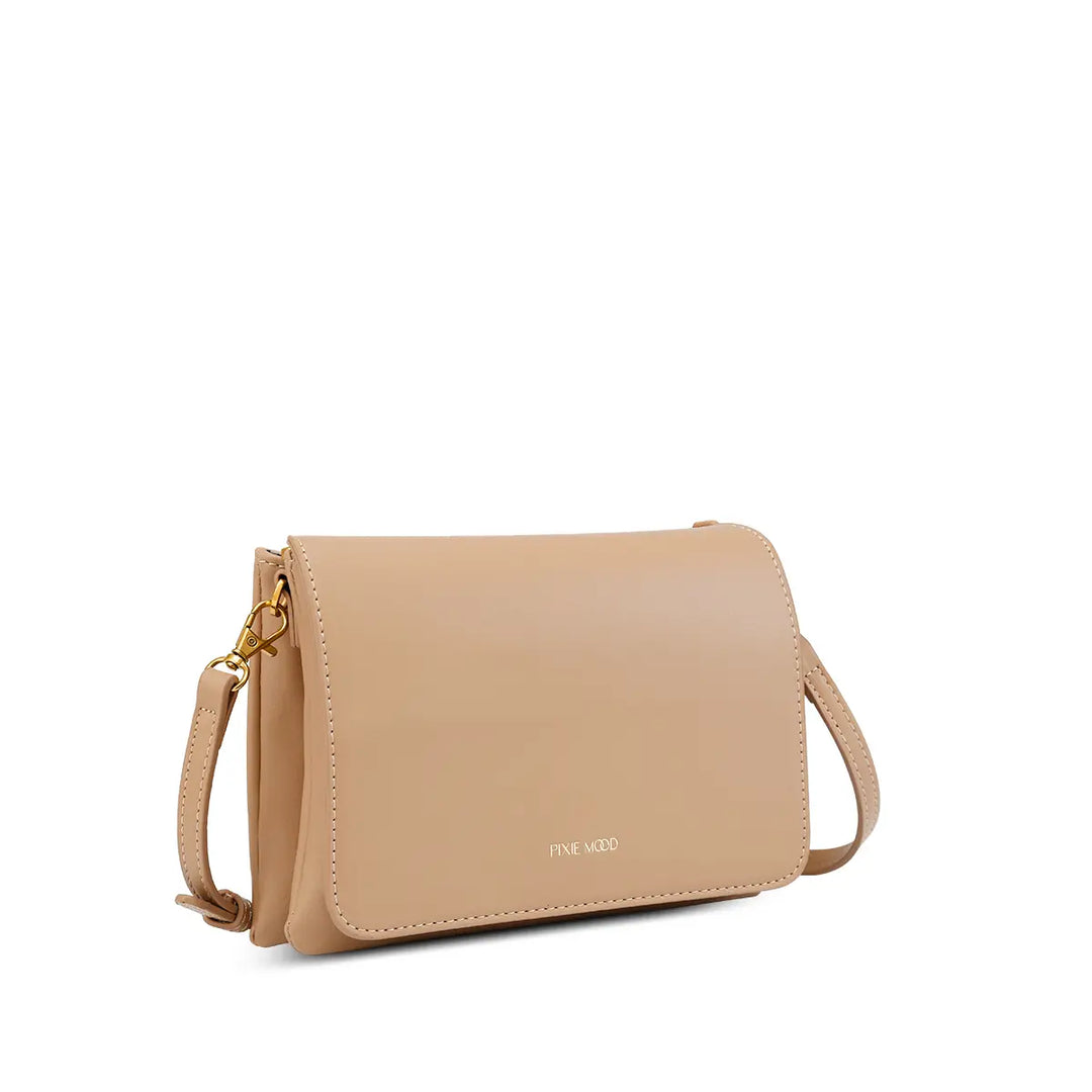 Gianna Recycled Vegan Crossbody Bag by Pixie Mood