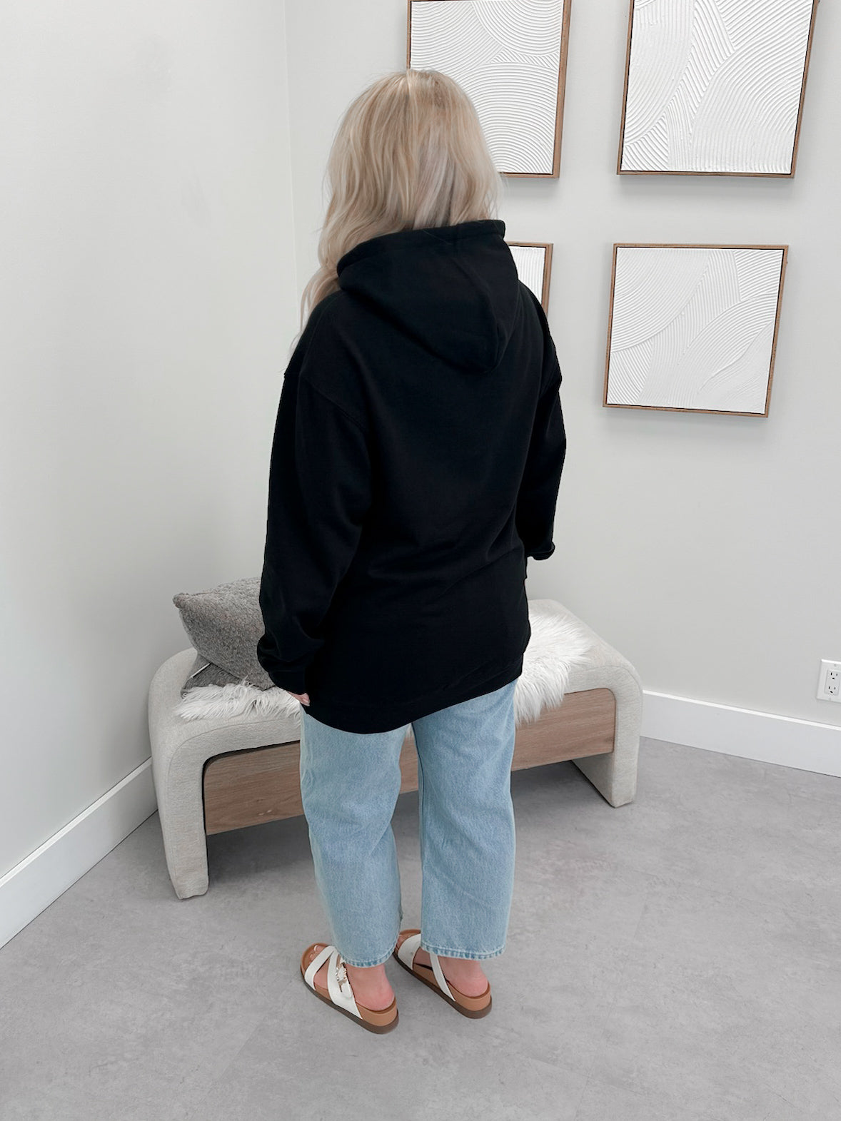 126 Hoodie in Black by Twenty Nine The Label