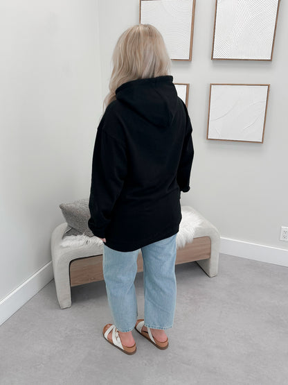 126 Hoodie in Black by Twenty Nine The Label