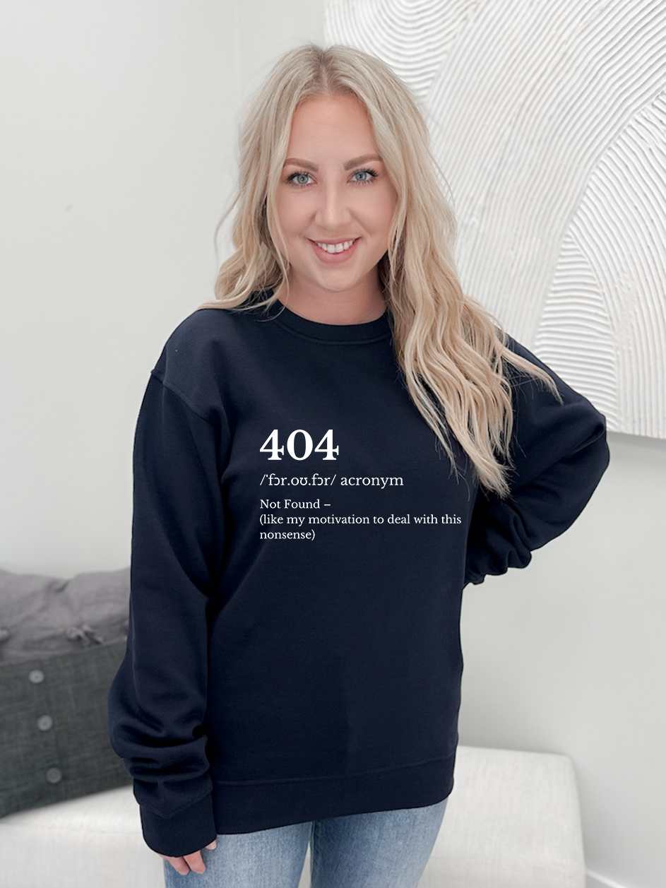 404 Pullover Navy - XL