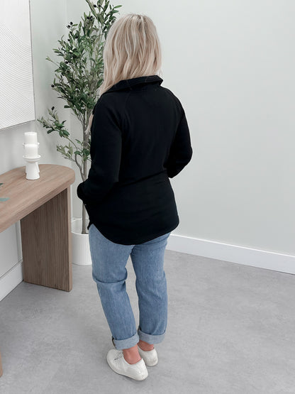 Felicity Scuba Half Zip Pullover