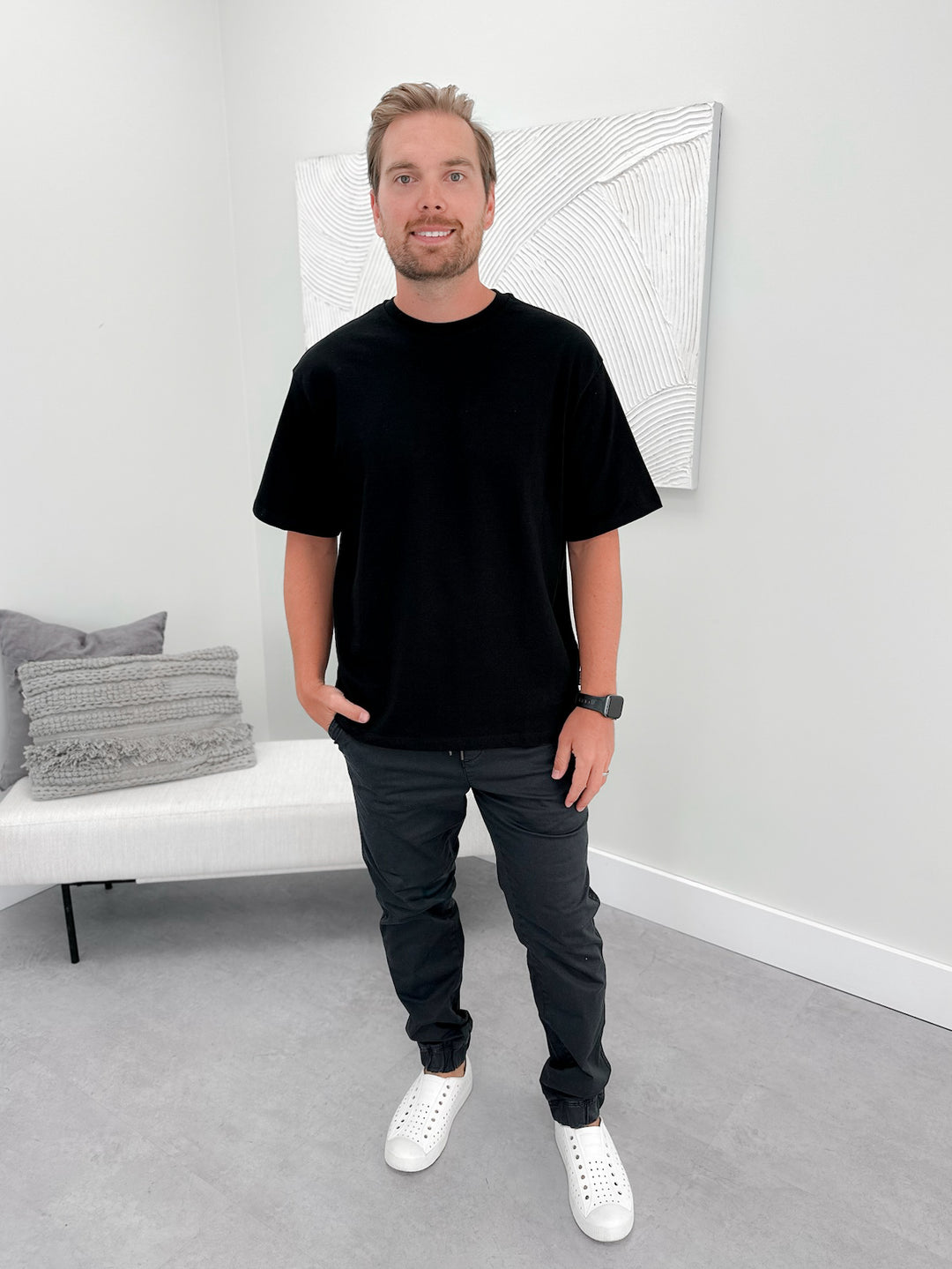 Thorn Mens Tee in Black