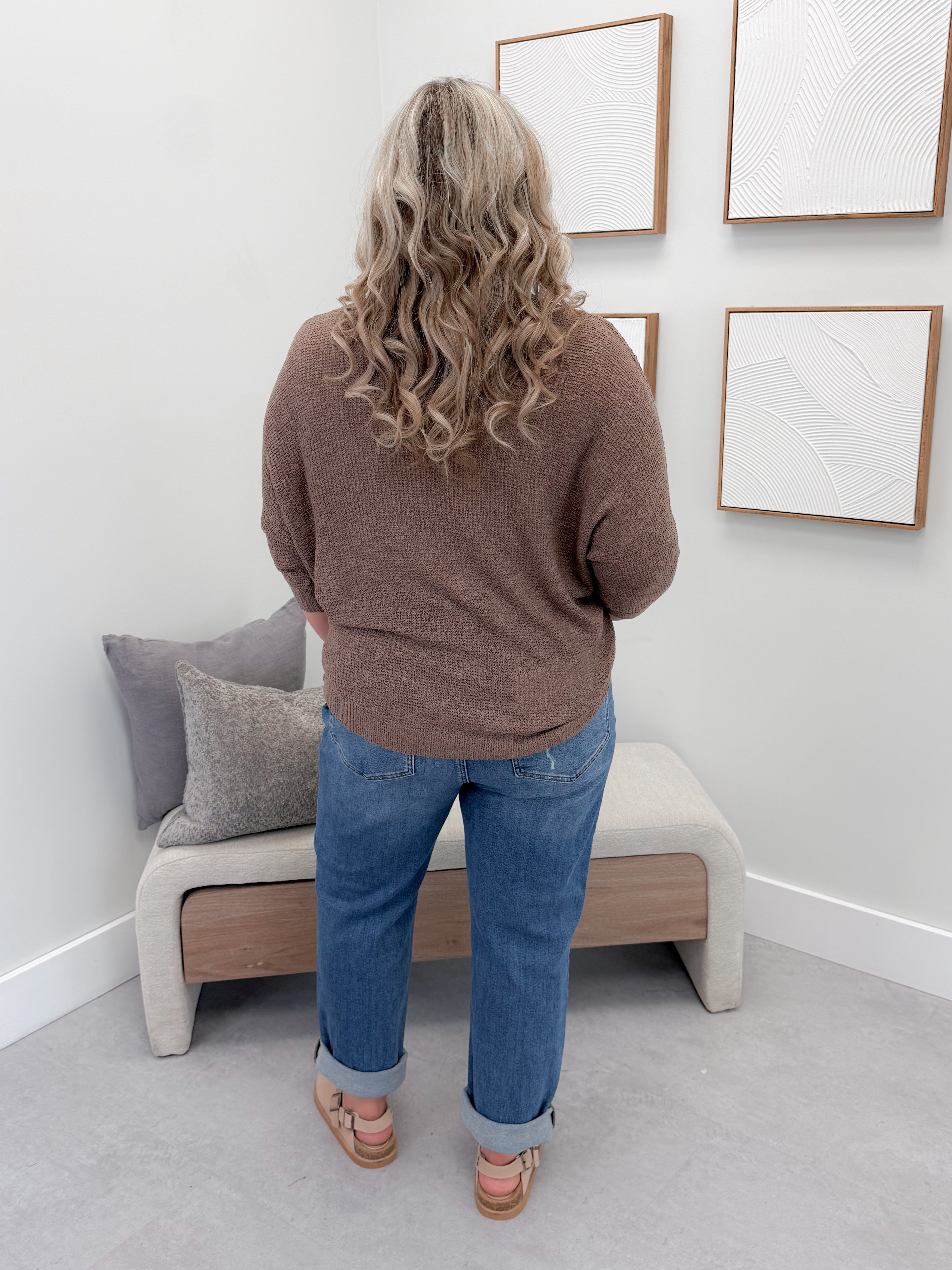 Luna Sweater in Cocoa
