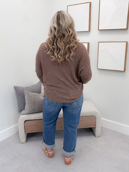Luna Sweater in Cocoa