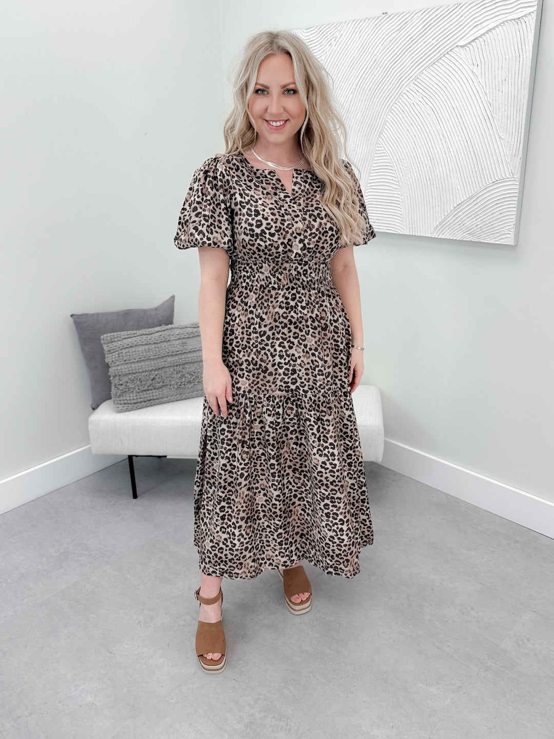 Evolve Dress in Leopard