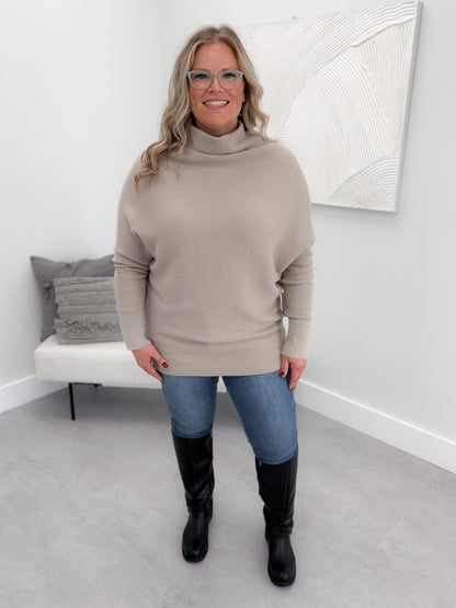 1129 Sweater in Stone by Twenty Nine The Label