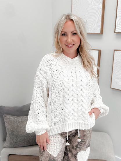Ottilie Sweater in Cream