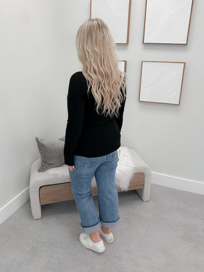 Evie Long Sleeve in Black