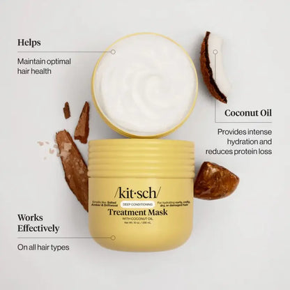 Moisturizing Coconut Oil Deep Conditioning Mask by Kitsch