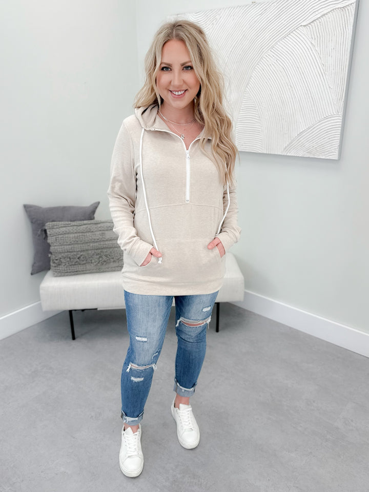 Pixie Pullover in Oat by Michelle Mae